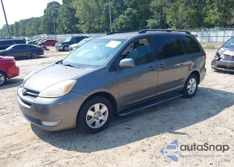 2005 Toyota Sienna Xle from USA, damaged, VIN 5TDZA22C45S268349